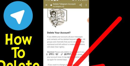 How to deactive your Telegram Account